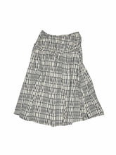 Plaid Halter Neck Backless Tank Top & Midi Skirt Set - CHINASQUAD