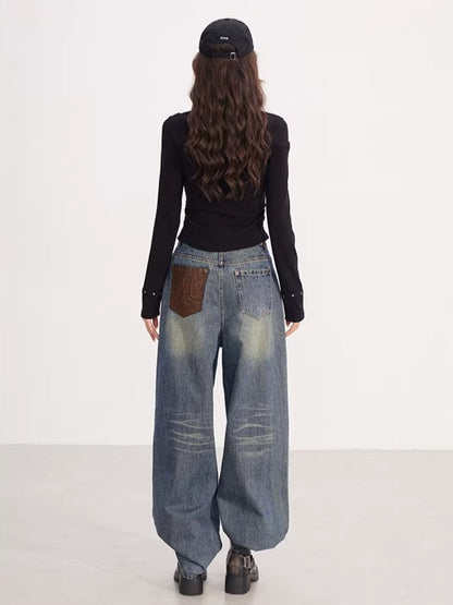 Asymmetrical Patchwork Knit Base Layer