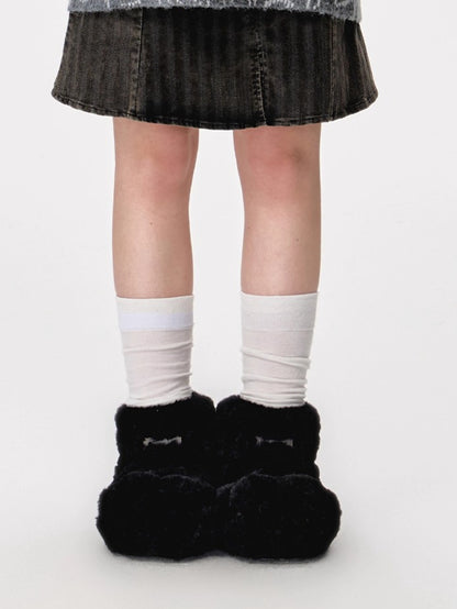 Cute Flat Warm Winter Snow Boots