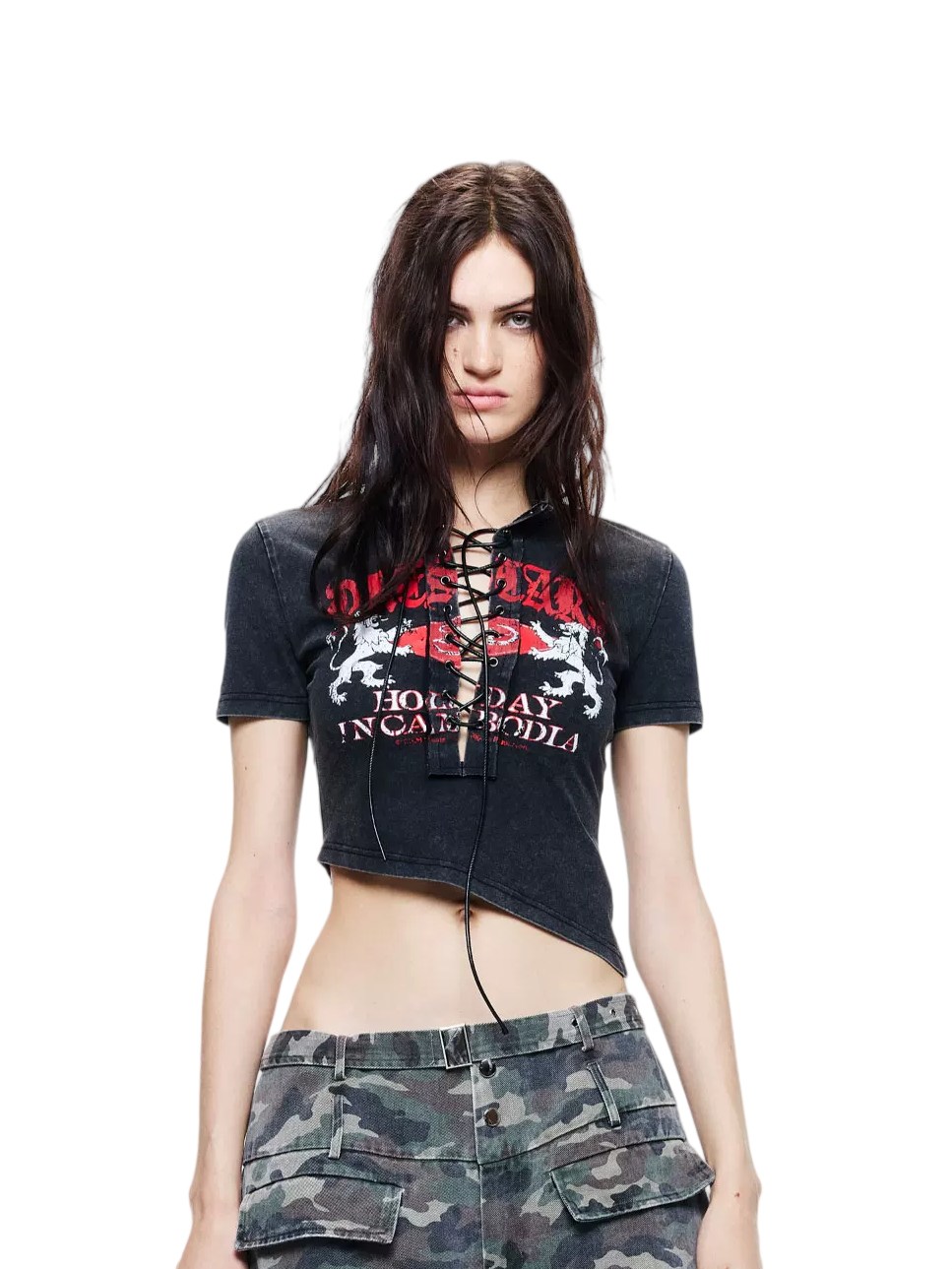 Punk Grunge Washed T-shirt