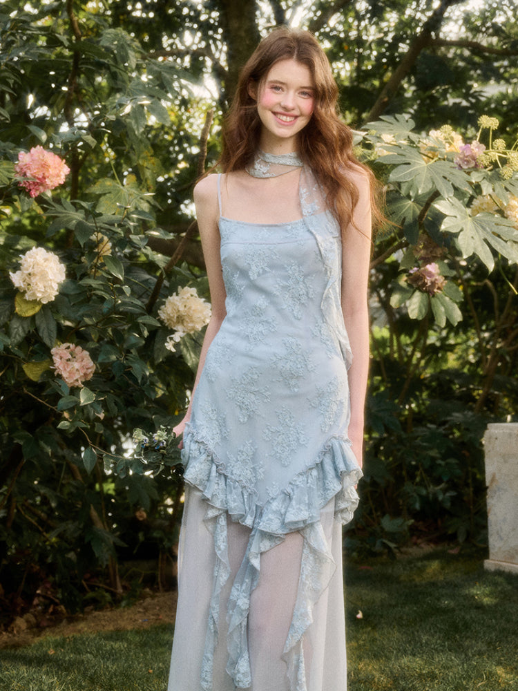 Blue Lace Fairy Dress