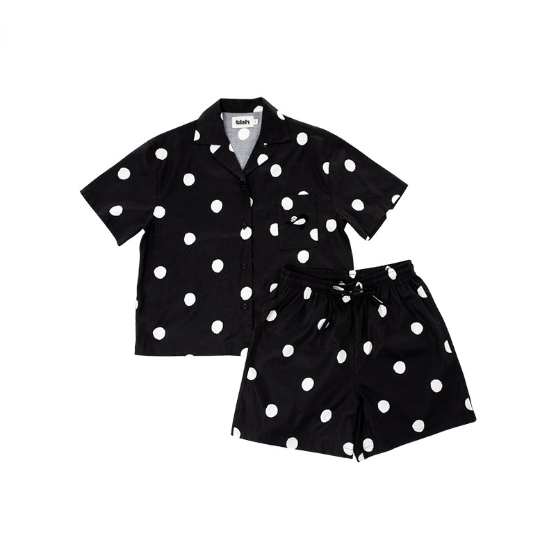 Panda Patterned Tencel Pajamas