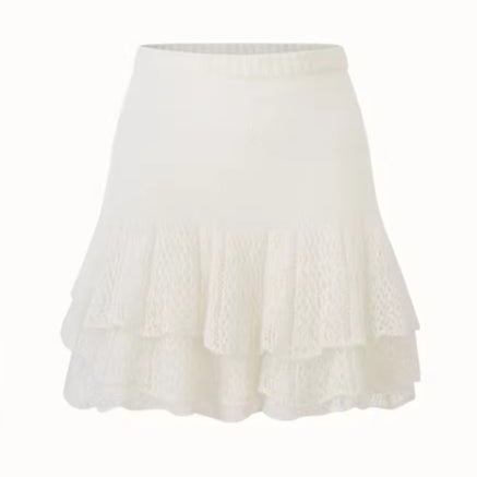 Mohair Wool-Blend Cloud Knit Set