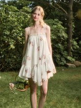 Irregular Lace Puff Dress - CHINASQUAD