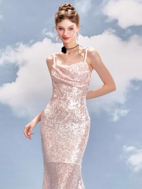 Shimmer Siren Sequin Bodycon Mermaid Dress