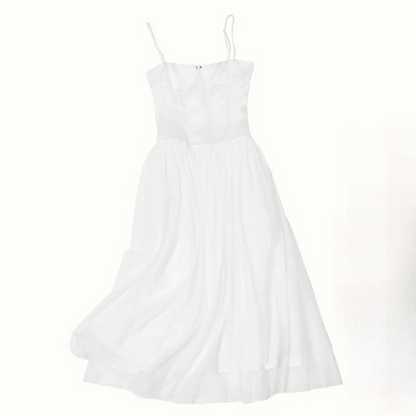 French Ballet Tulle Cami Maxi Dress