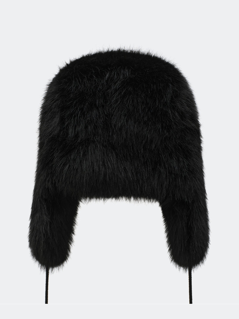 SMFK Compass Snowman Furry Ushanka Hat