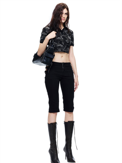 Punk Washed Panel Leggings