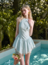 Summer Cool Sea Salt Blue Dress - CHINASQUAD