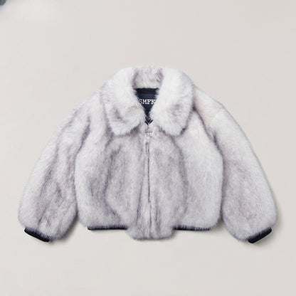 Arctic Cross Faux Fur Jacket