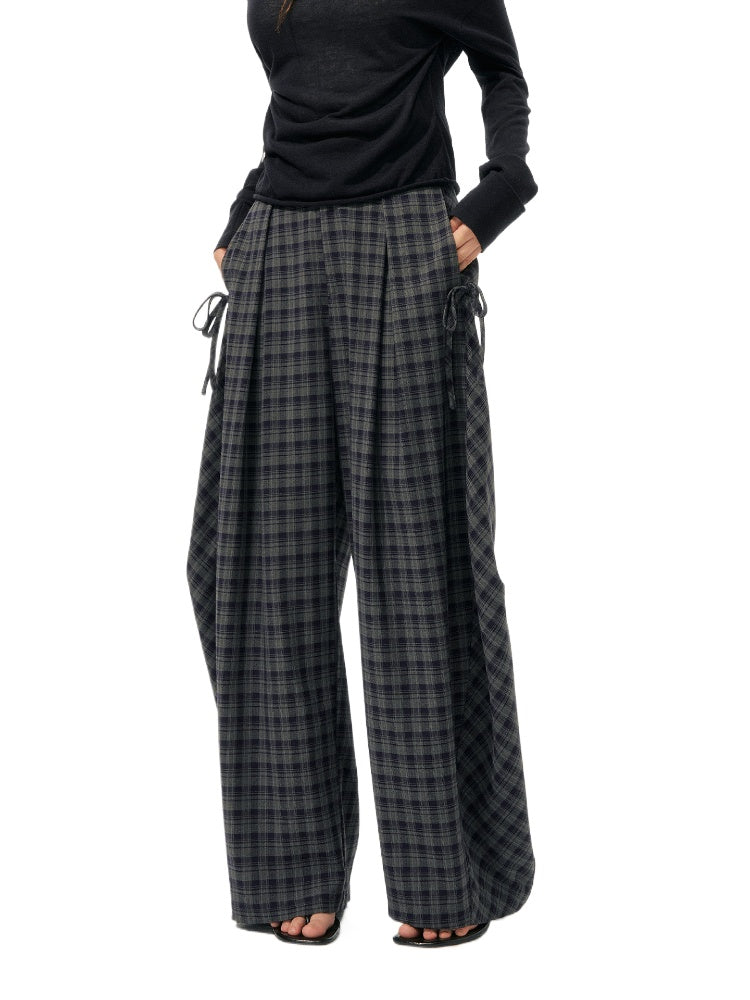 American-Style Wide-Leg Draped Scimitar Pants - CHINASQUAD