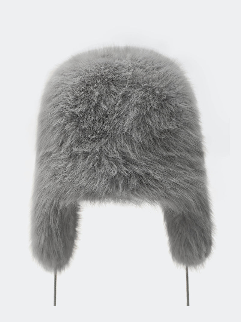 SMFK Compass Snowman Furry Ushanka Hat