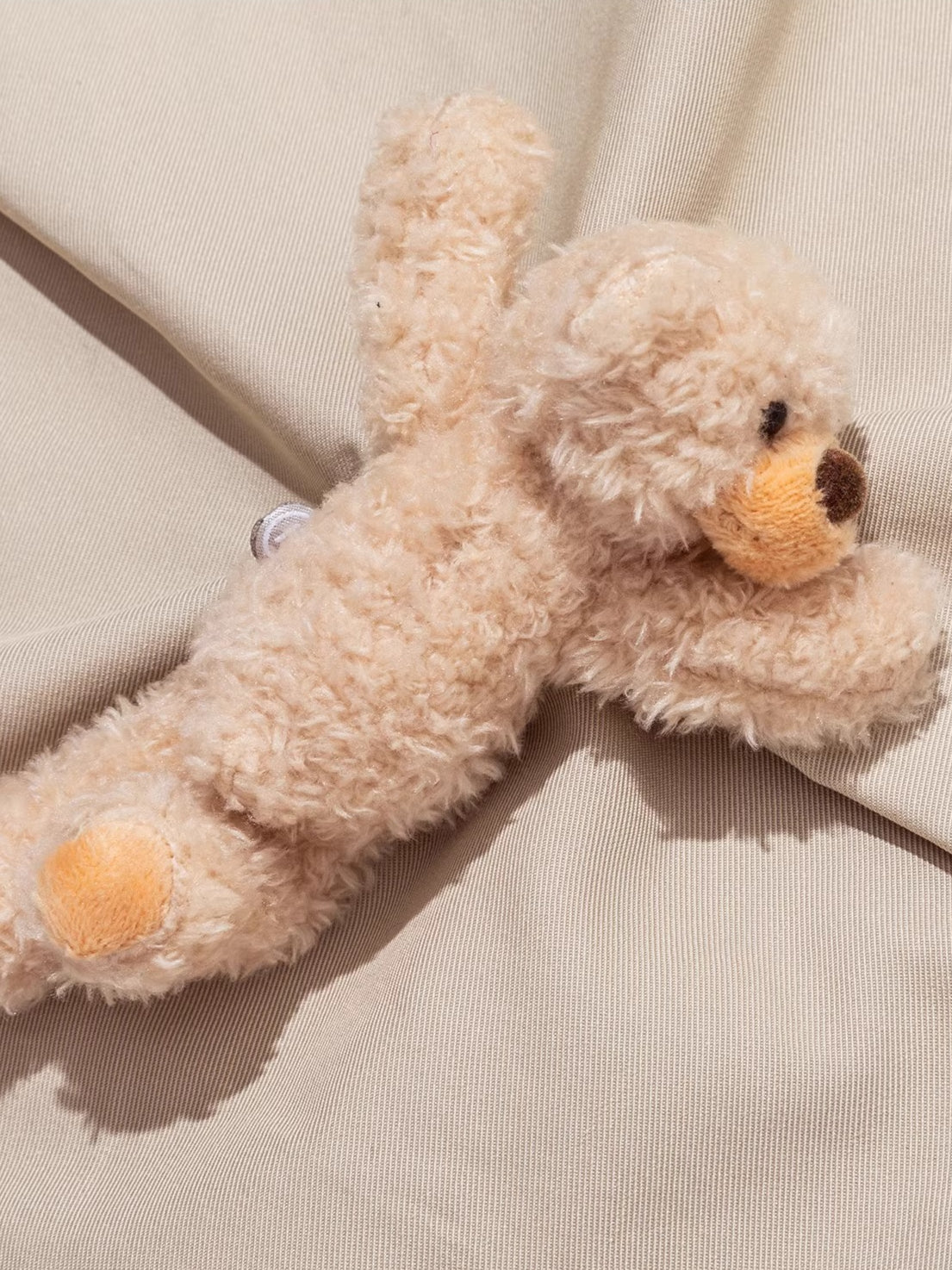 Multi-Bear Ruched Straight Cargo Pants