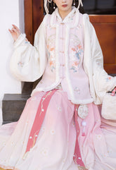 "花月兔"Ming-Dynasty Hanfu Set - CHINASQUAD