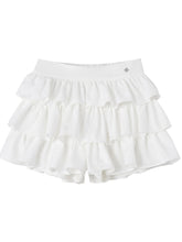 Pleated Lace Ruffle Tiered Skirt - CHINASQUAD