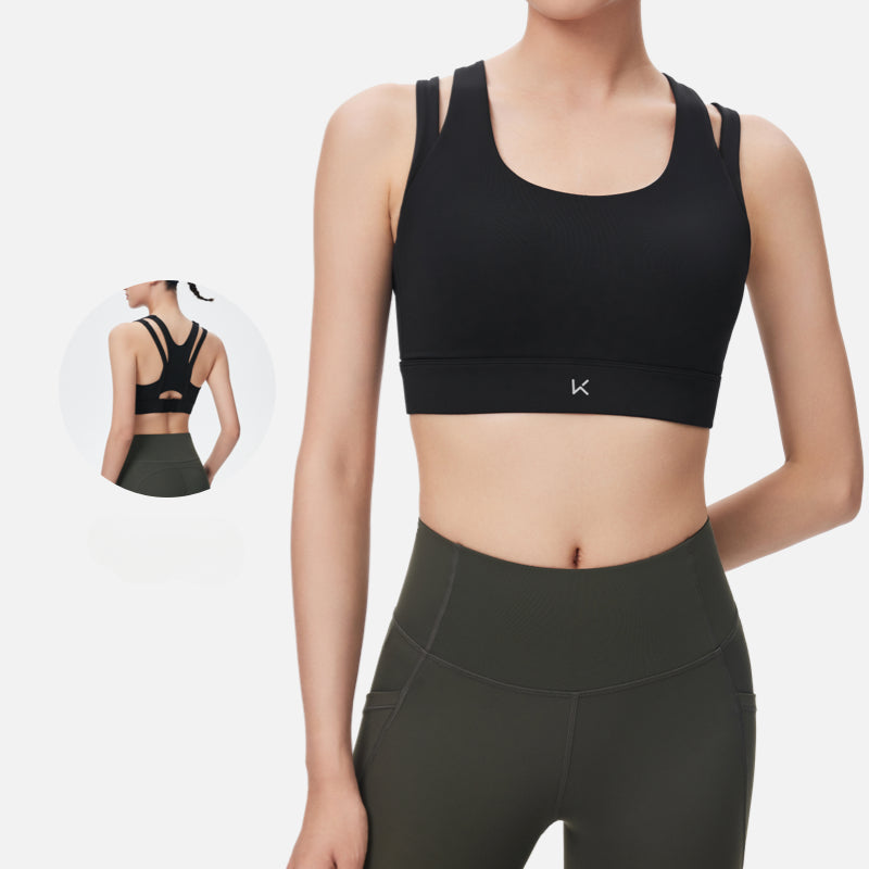 Full back Hook Closure Sports Bra