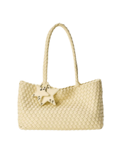 Woven East-West Tote Shoulder Bag ECODAY