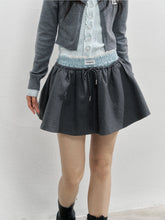 Romantic College Two-piece Mini Skirt - CHINASQUAD