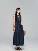 Sleeveless Tie-Waist A-Line Sundress - CHINASQUAD