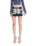"Feria Series" Volcano Washed Denim Mini Skirt - CHINASQUAD