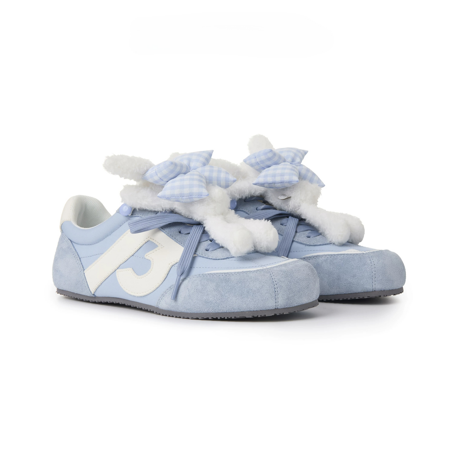 Bear Plush Casual Sneakers