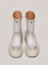 Compass Mode Leather Riding Boots Snow Mountain - CHINASQUAD