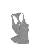 Polka Dot Stripe Double-Sided Tank Top - CHINASQUAD