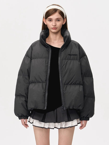 Plush Doll Puffer Down Jacket