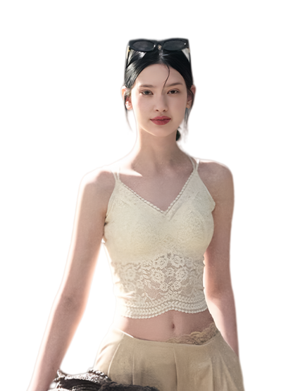 Lace Slim Camisole Top