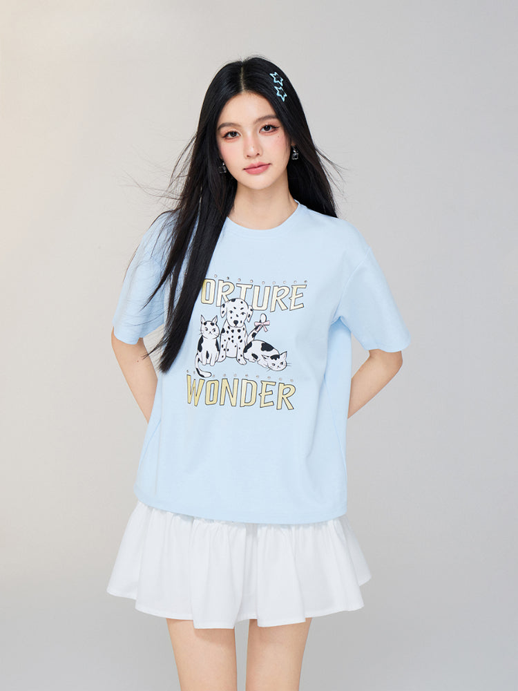 Animal - themed Breathable T - shirt