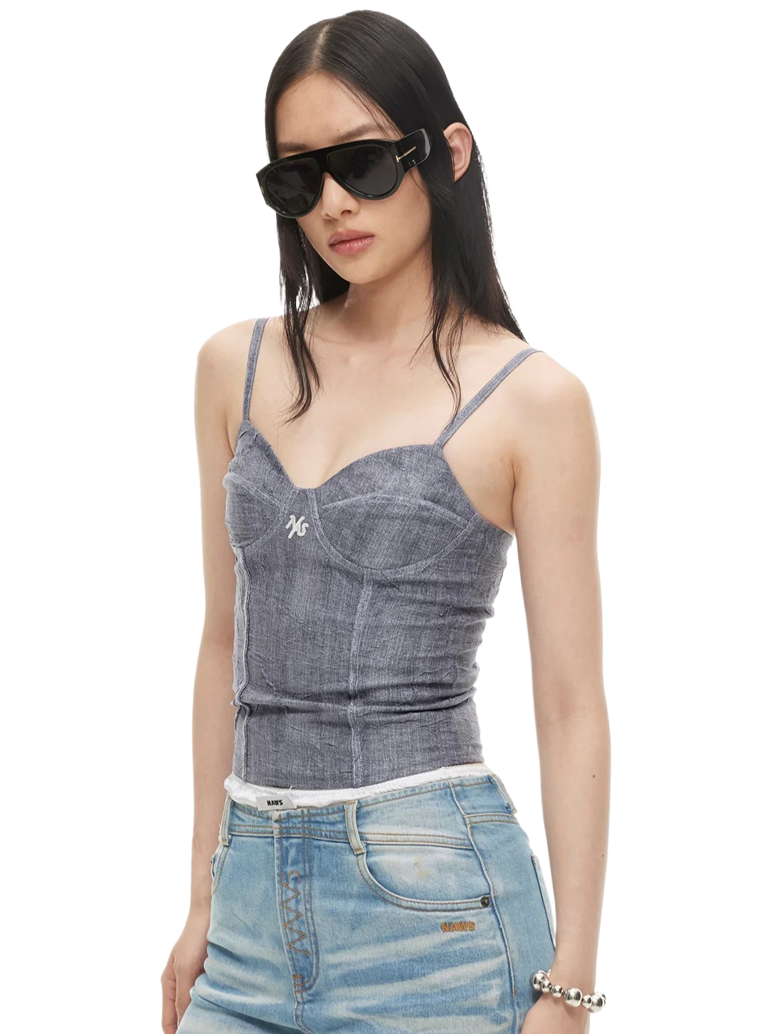Verona Sculpt Denim Corset