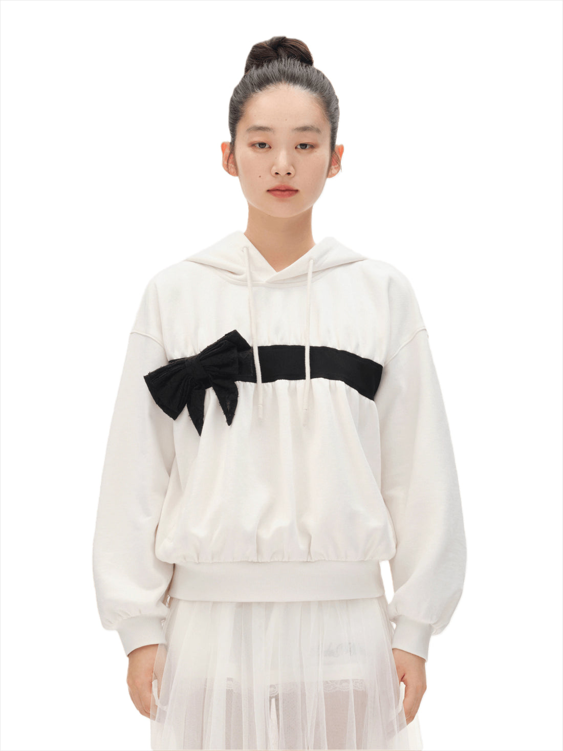 Bow Bear Graphic Sweatshirt