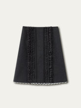 Miu-Style Lace Trimmed Tank Top & Skirt Set - CHINASQUAD