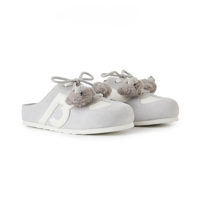 13DE MARZO Plush Bear Elevated Mule Sneakers