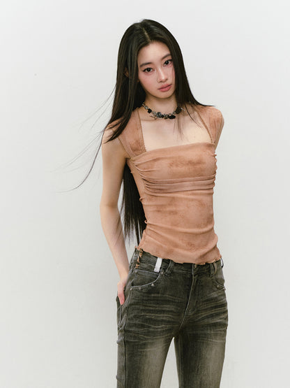 Stretch Mesh T-shirt