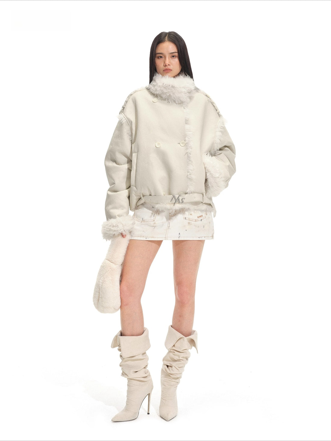 Will Faux Shearling PU Jacket