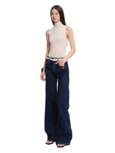 +5CM N4 Pro Raw Denim Mid-waist Jeans - CHINASQUAD