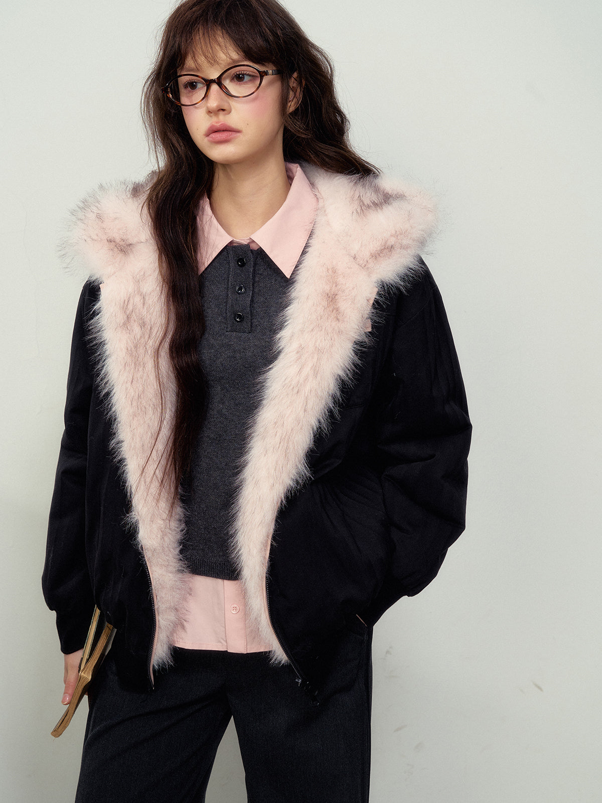 Reversible Faux Fur Jacket