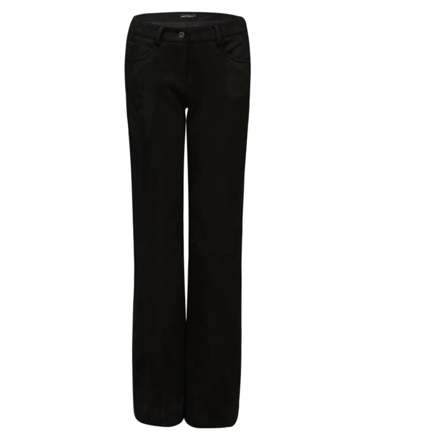 Detachable Two-Way Leather Skirt–Pants