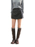 Anti-exposure Applique Pocket Suit Skort - CHINASQUAD