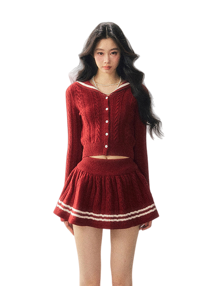 Whispering Evening Breeze Knit Set