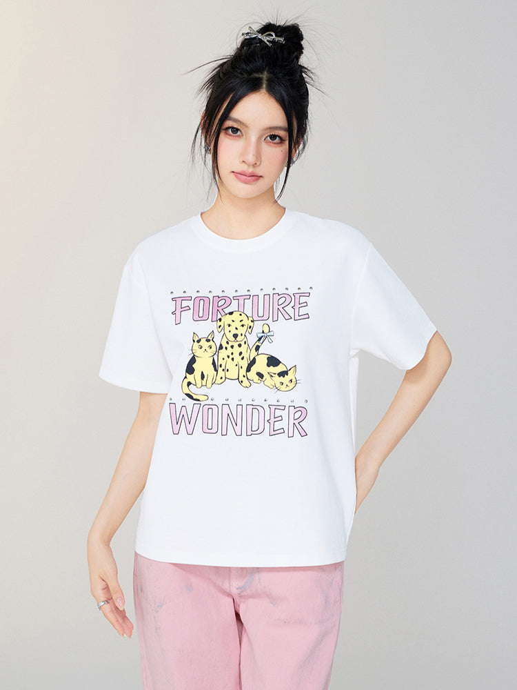 Animal - themed Breathable T - shirt