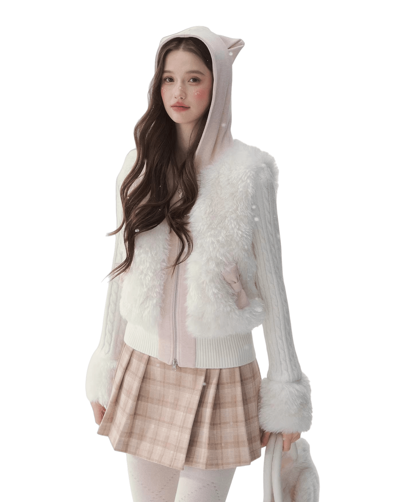 Vintage Patchwork Warm Knit Jacket