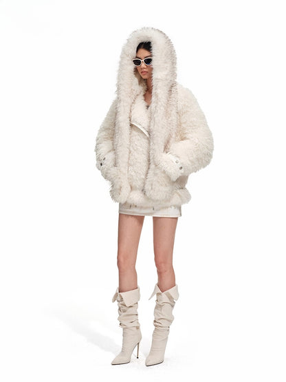 Polar Cloud-Touch Faux Shearling Jacket