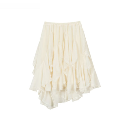Chiffon Camisole and Skirt Two-Piece Set