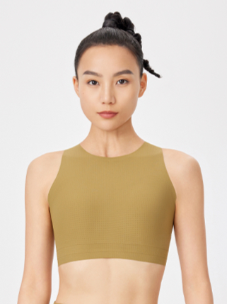 Seamless Backless Tennis Sports Bra