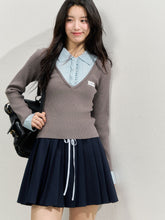 Fake Two-piece Knit Polos - CHINASQUAD