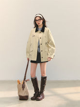 Barn Style Puppy Embroidery Jacket - CHINASQUAD