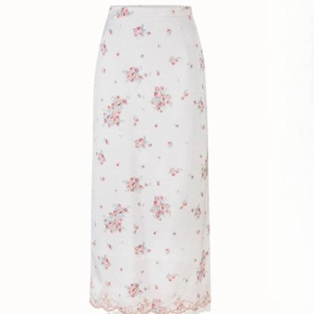 Cosagach Pearl Satin Embroidered Camisole