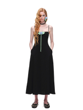 Rose Brooch Corset Maxi Dress 1Jinn Studio